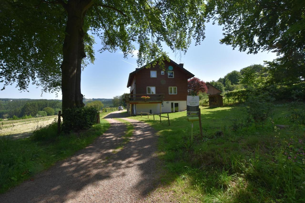Villa Le Milan Royal 26 pers, Malmedy, Balnéo, vue, calme Extérieur photo