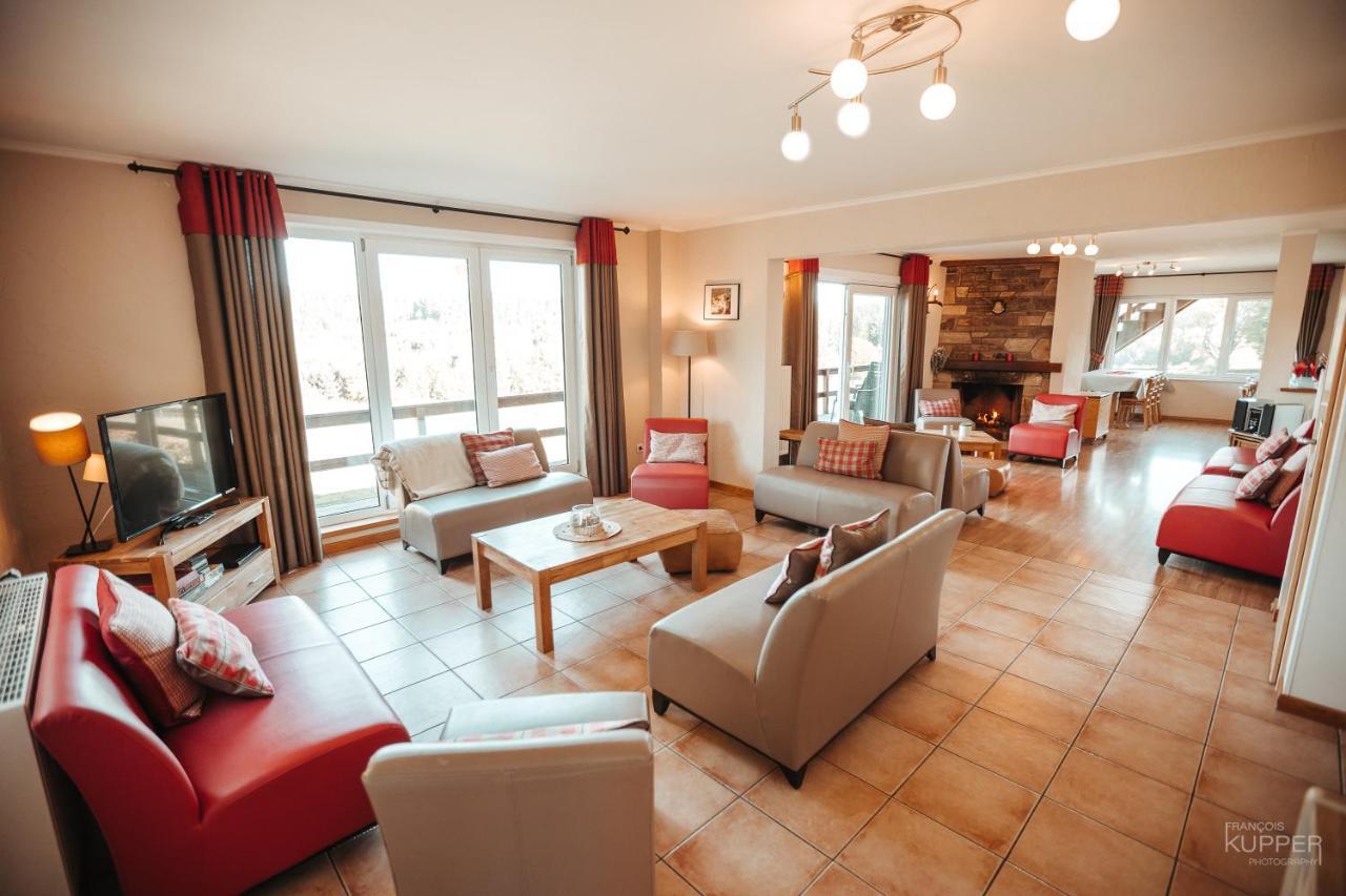Villa Le Milan Royal 26 pers, Malmedy, Balnéo, vue, calme Extérieur photo