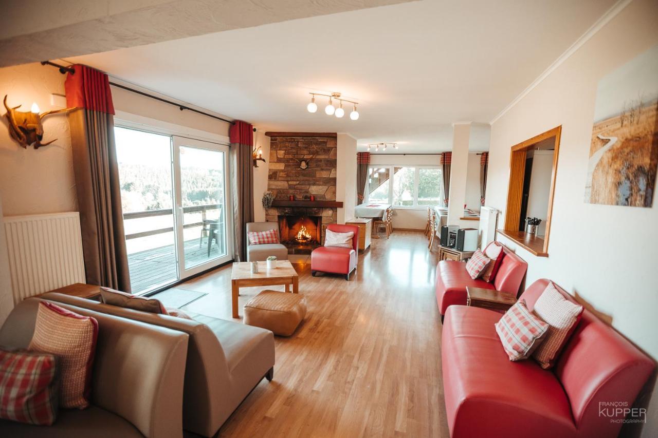 Villa Le Milan Royal 26 pers, Malmedy, Balnéo, vue, calme Extérieur photo