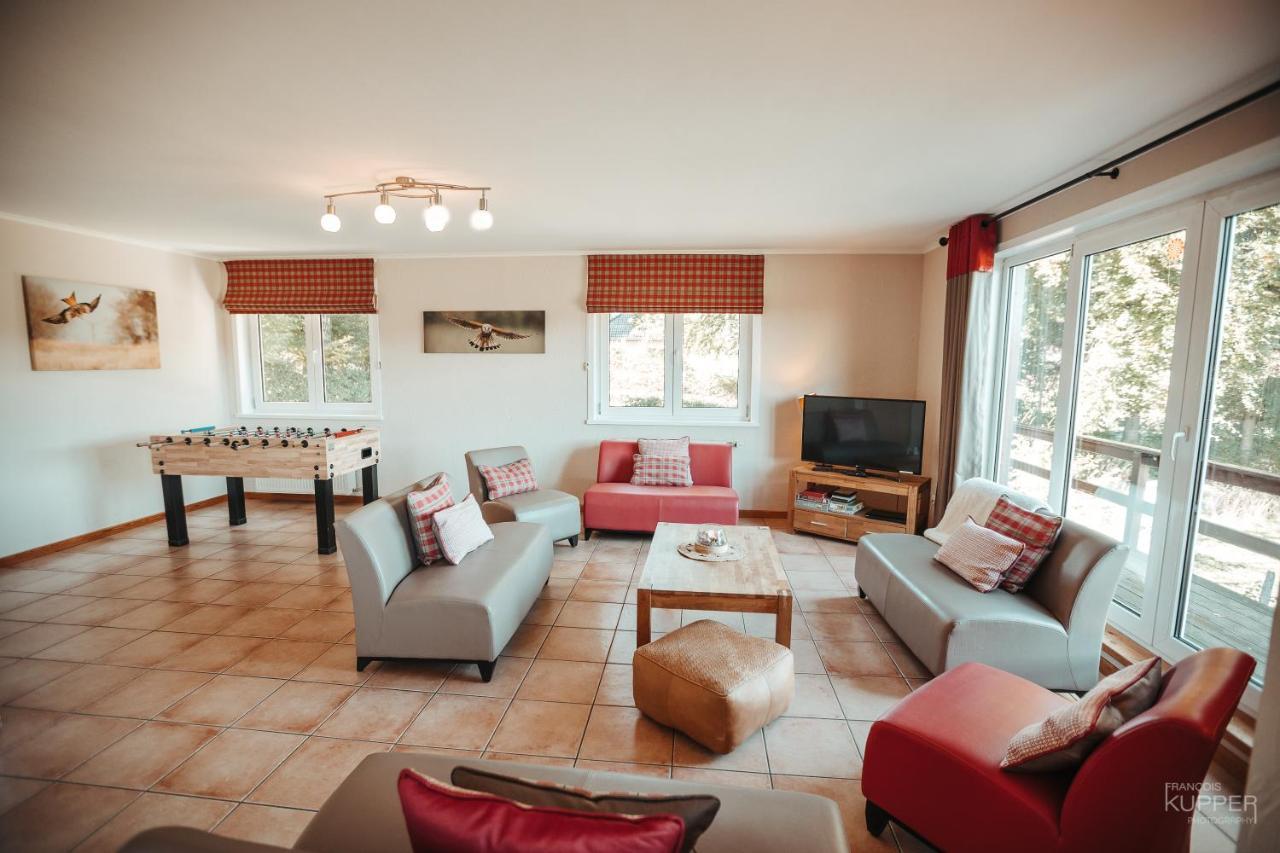 Villa Le Milan Royal 26 pers, Malmedy, Balnéo, vue, calme Extérieur photo
