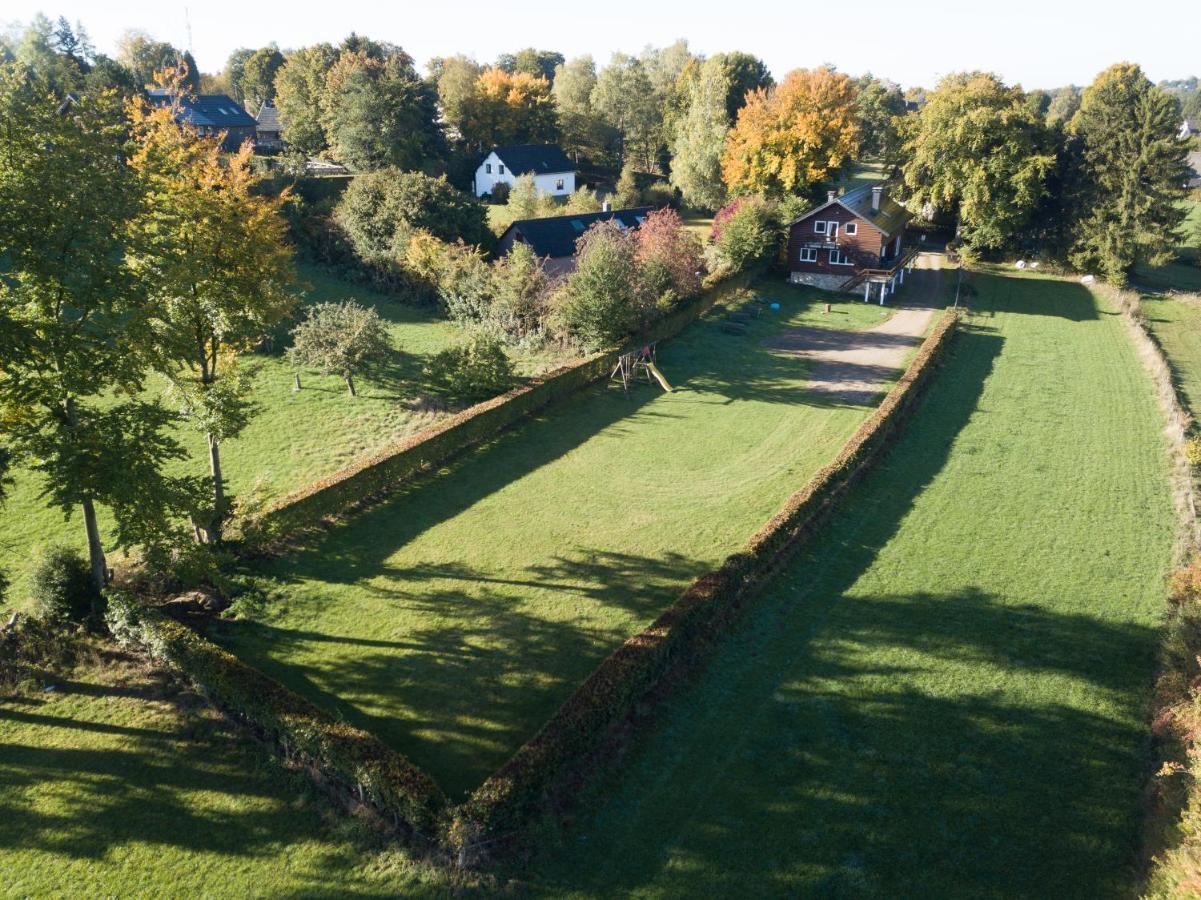 Villa Le Milan Royal 26 pers, Malmedy, Balnéo, vue, calme Extérieur photo